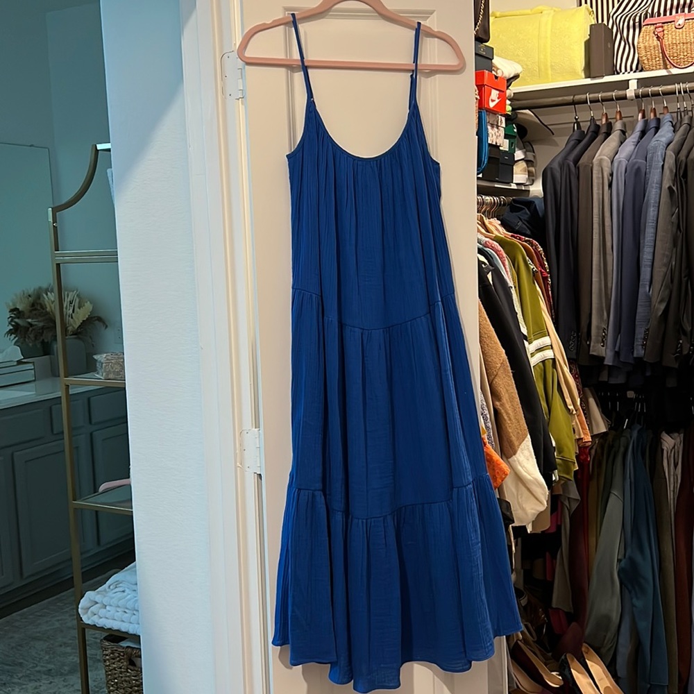❗️SOLD❗️H&M Blue Midi Dress